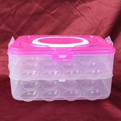 EggVault Double Layer 24-Grid Storage Box | 1 P