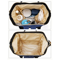 Multipurpose Large Capacity Mom's Backpack Diaper Bag (1 Pc)