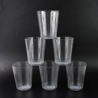 Apex Pyramid Ringo Plastic Glass – 300ml Approx | Durable, Crystal-Clear Tumbler