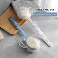 2in1 Bath Brush With Long Handle