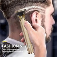 Men’s Hair Trimmer & Beard Clipper with 4 Adjustable Blades & Cleaning Brush