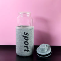 Sports Water Bottle with Protective Sleeve - (1 Pc / 700 ML)
