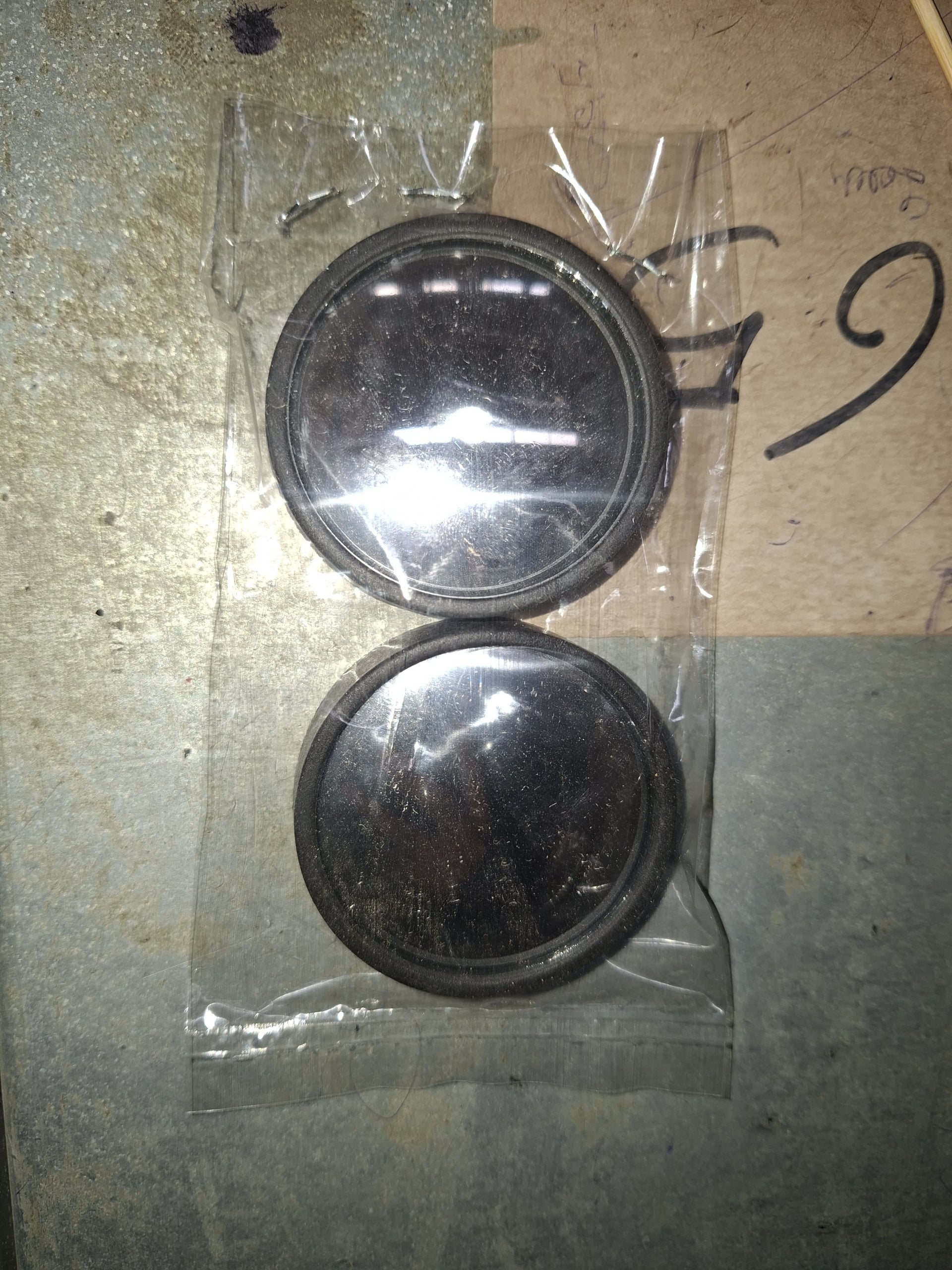 Car Blind Spot Mirror – HD Glass, Convex & Frameless (2 Pcs Set)