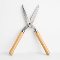 Wooden Handle Hedge Shears, Bush Clipper