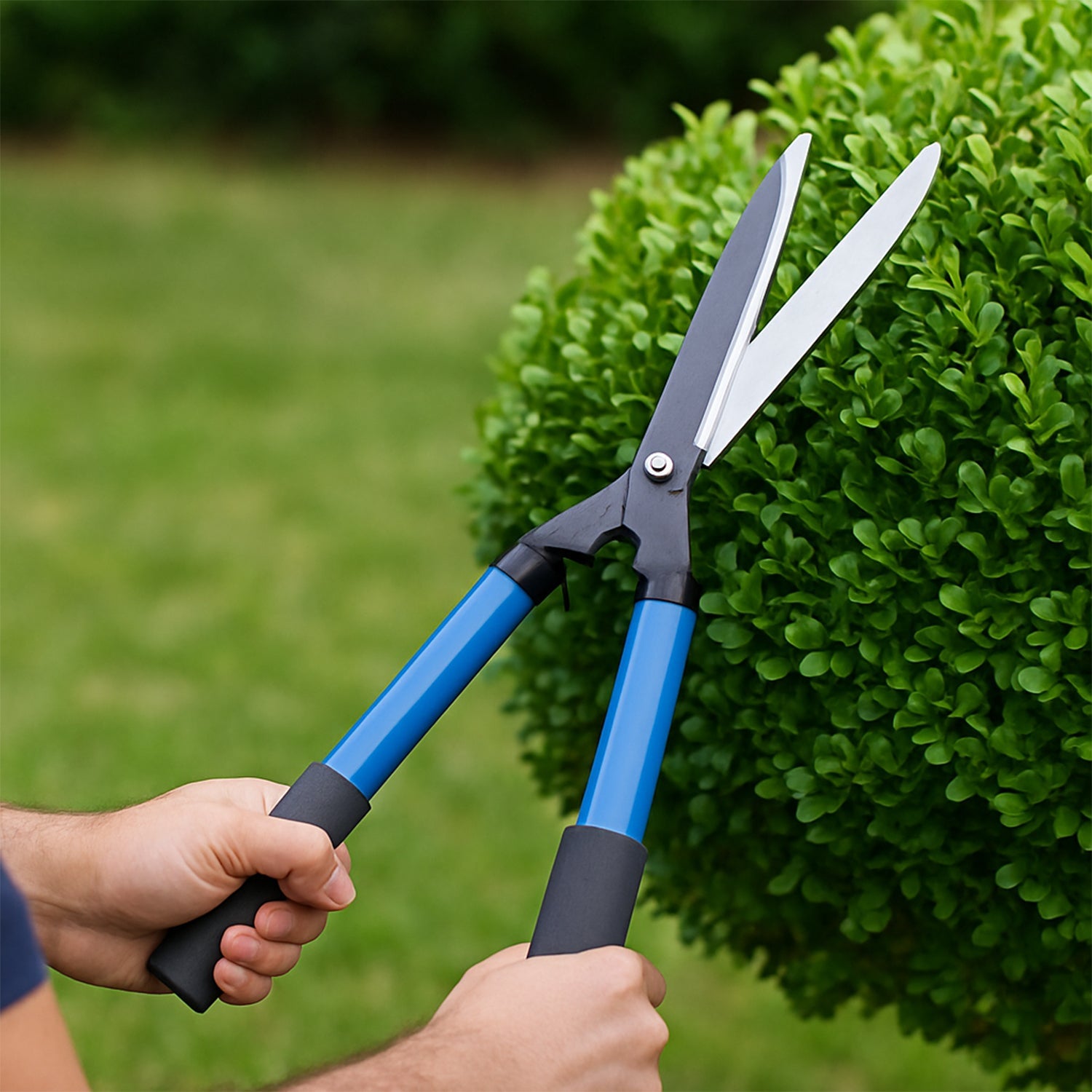 Gardening Tools - Duty Hedge Shear Adjustable Garden Scissor with Comfort Grip