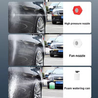 48V Portable Car Pressure Washer Kit with Rechargeable Battery