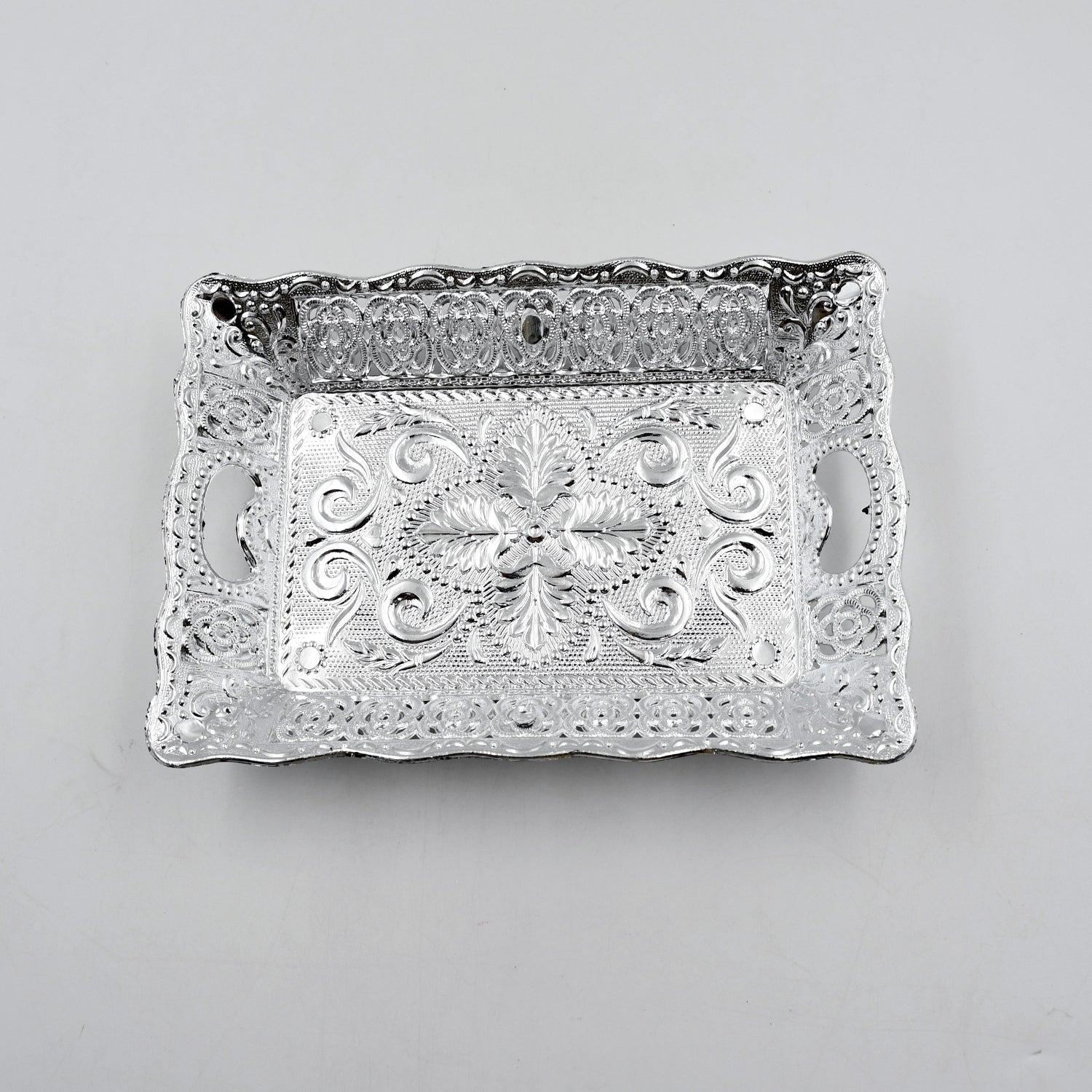Decorative Mukhwas & Dry Fruit Serving Tray – Fancy Candy Plate
