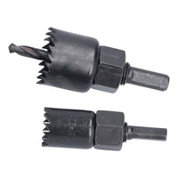 Drill Hole Cutter, Carbon Steel High Accuracy Incisive Hole Saw for Cutting PCV  (18 Pcs Set)