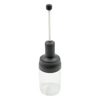 All-in-One Seasoning Jar: Heat-Resistant Glass with Spoon (1 Pc)