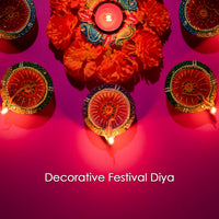 Leaf Design Diya