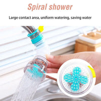 Premium Faucet Water Filter with Flexible Extension Pipe (1 Pc)