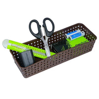 Plastic Multipurpose Desk Organizer Tray (6 Pcs Set)