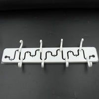 Adjustable wall hook with sliding mechanism for easy reach