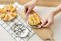 Apple slicer with 8 sharp blades for quick cutting