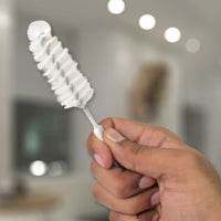 BristleFlex Long Handle Brush for Bottles, Jars & Containers Cleaning