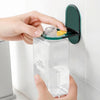 Wall Mounted Shower Gel Bottle Holder L‑Shape Rust Resistant Seamless Hook