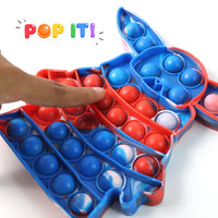 Cartoon Shape Silicone Pop