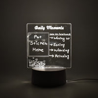 3D Acrylic Creative Lamp Decorative Light