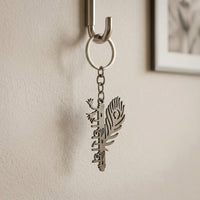 radhe krishna theme keychain