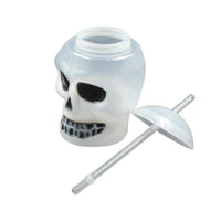 Ghost Face Bottle Water Bottle, Drinking Cup with Lid and Straw(1 Pc)
