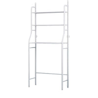 Multi Layer Toilet Storage Rack Metal Bathroom Laundry Room Basin Floor Stand
