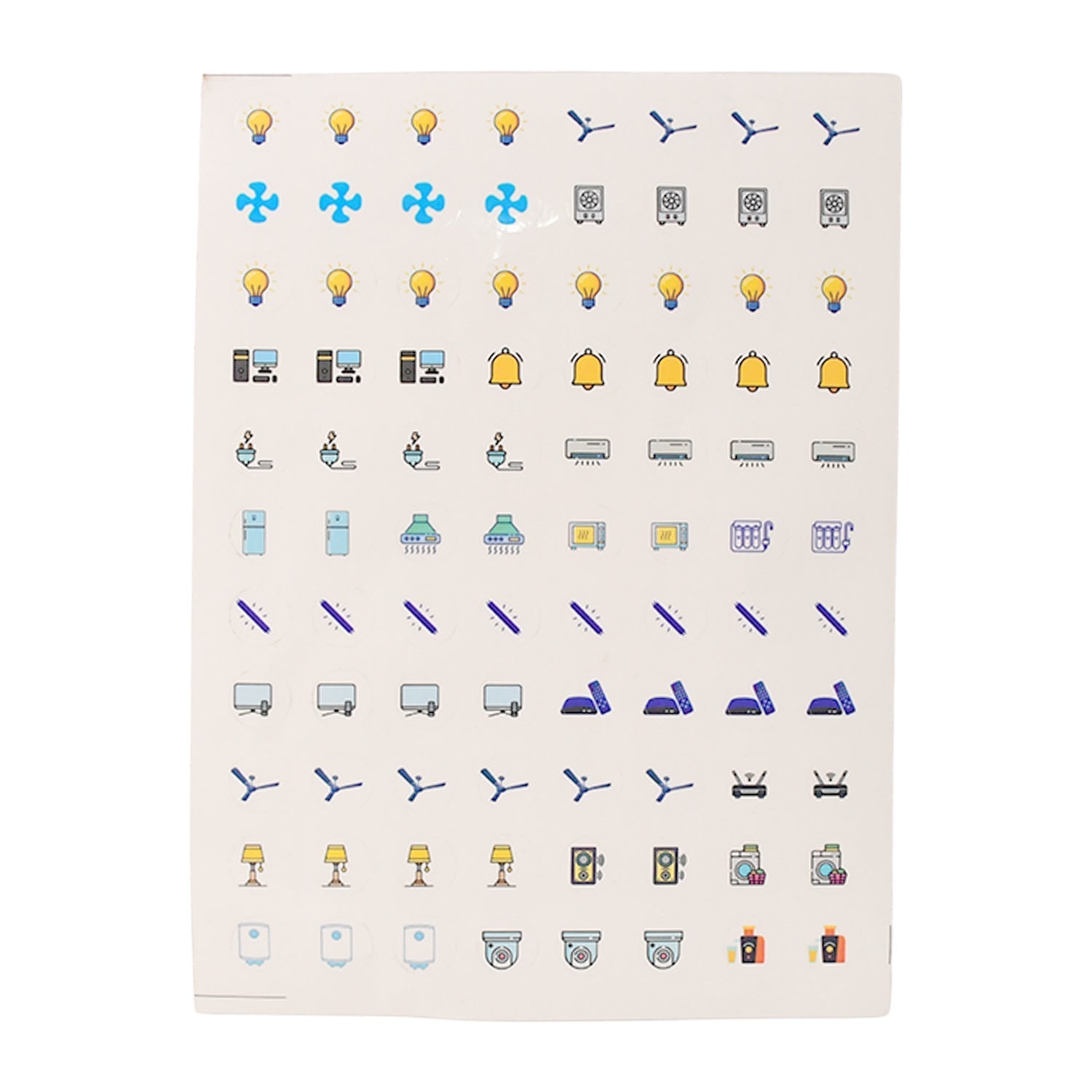 Fast ID Sticker Set for Switch Panels