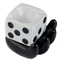 Colourful Smoking Ceramic Ashtray with Retro Vibes