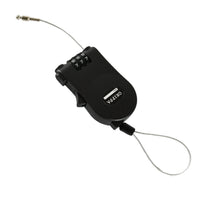 Multifunctional Cable Lock with Number Code Retractable Wire Lock Shell Combination