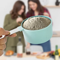 Stainless Steel and Plastics Measuring Cups (5 Pcs Set)