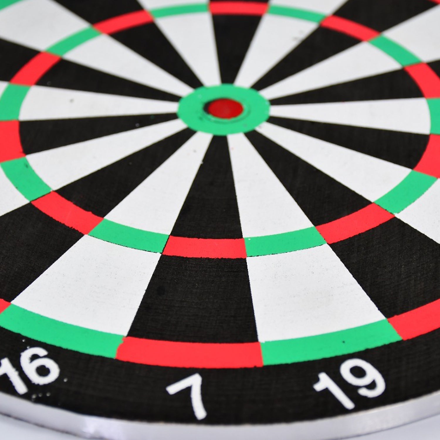 Dart board and dart set close-up