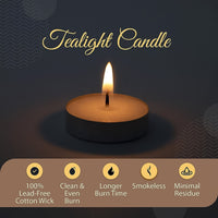 Rose Garden Smokeless Tealight Candles