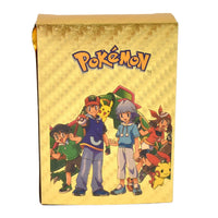 Pocket Monster Golden Trading Playing Cards (55 Pcs Set / Mix Design)
