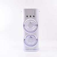 Portable Tower Mist Spray Cooling Fan, Air Cooling Fan (1 Pc)