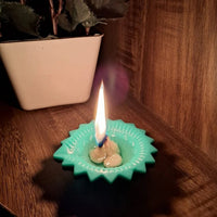 Silicone Diya Set