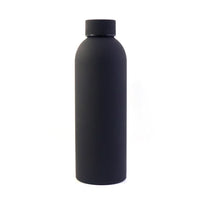 Stainless Steel Double Wall Vacuum-Insulated Drink Water (Black / 500 ML Approx)