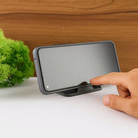 Ergonomic Black Pyramid Phone Stand 