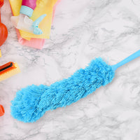 Adjustable Long Handle Microfiber Dust Brush – Foldable Ceiling & Appliance Cleaner
