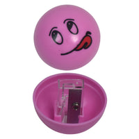 Round Shape Mix Design Pencil Sharpener (1 Pc / Round Shape Mix Design)