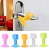 Silicone door stopper suction