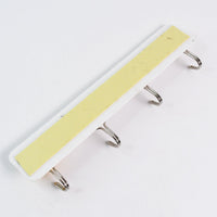 Multipurpose Self-Adhesive 4 hooks for wall Hook (1 Pc)