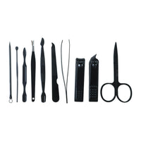 10 in 1 Professional Manicure Pedicure Grooming Kit