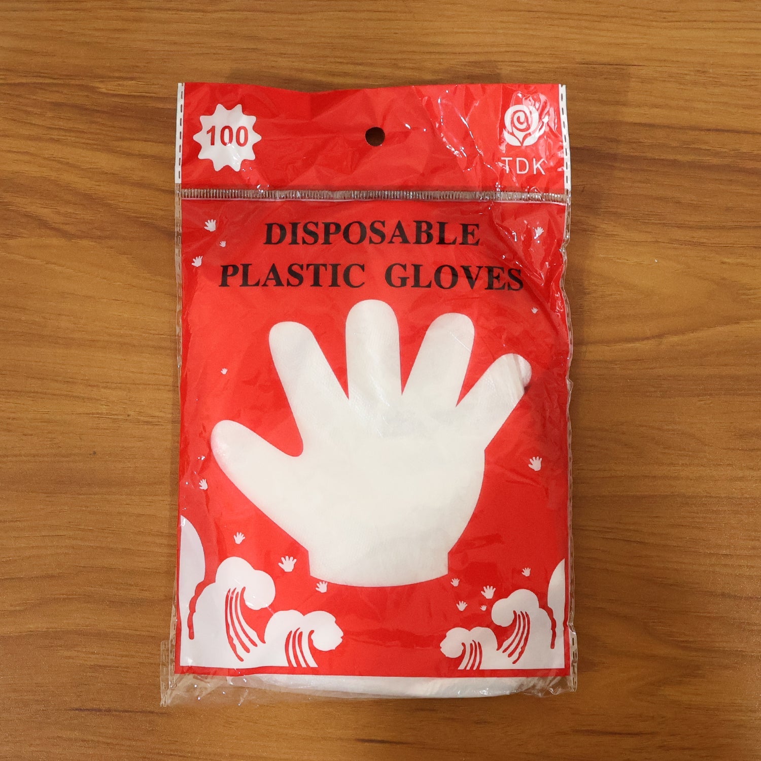 ClearGuard Disposable Transparent Plastic Gloves | Food-Safe Cooking & Baking Mitts (100 Piece Pack)