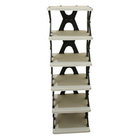 6 Layer Rectangle Shoe Rack Stand