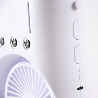 Portable Tower Mist Spray Cooling Fan, Air Cooling Fan (1 Pc)