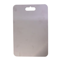 Hygienic stainless steel chopping tray