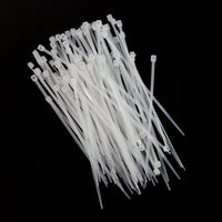 3×100 MM Nylon Self-Locking Cable Ties – Heavy Duty Zip Wire Tie (100 Pc)