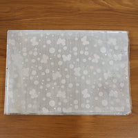 Decorative Silver Gift Wrapping Paper Sheets (1 pkt /  Approx 20 Pcs / Mix Color)
