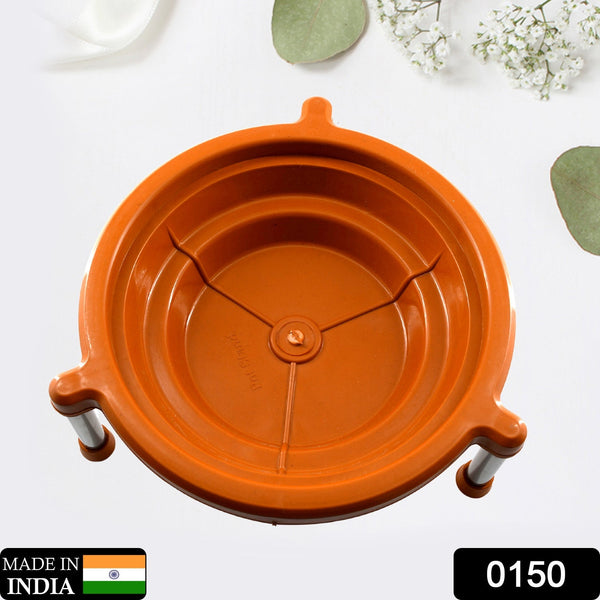 Multipurpose Matka Stand / Plant Pot Water Pot Stand Plastic for Home & Kitchen (1Pc) view 2