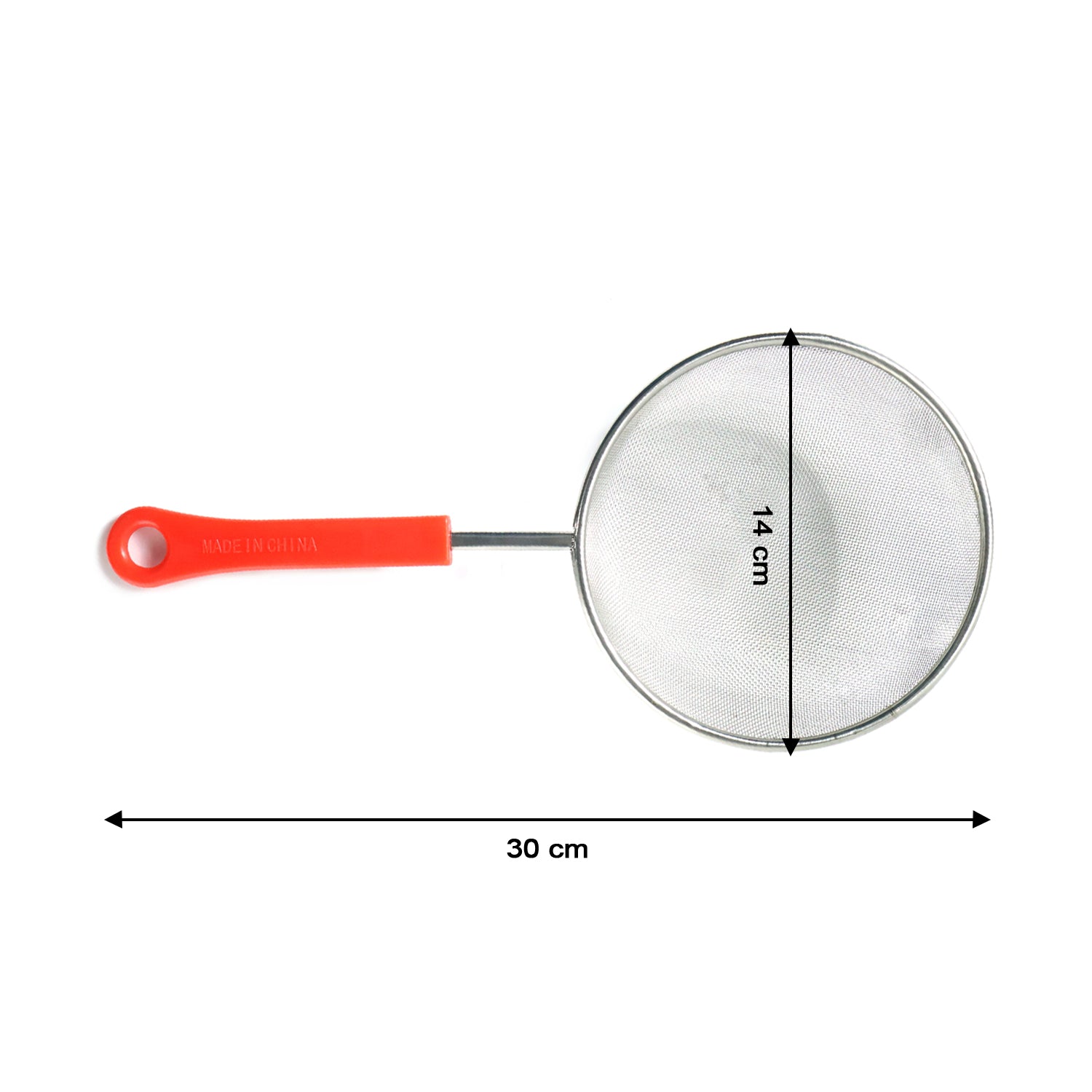 KitchGrade B-Grade Small Size Fine Mesh Kitchen Strainer | Premium Daily Utility Liquid Trainer (1 Pc)