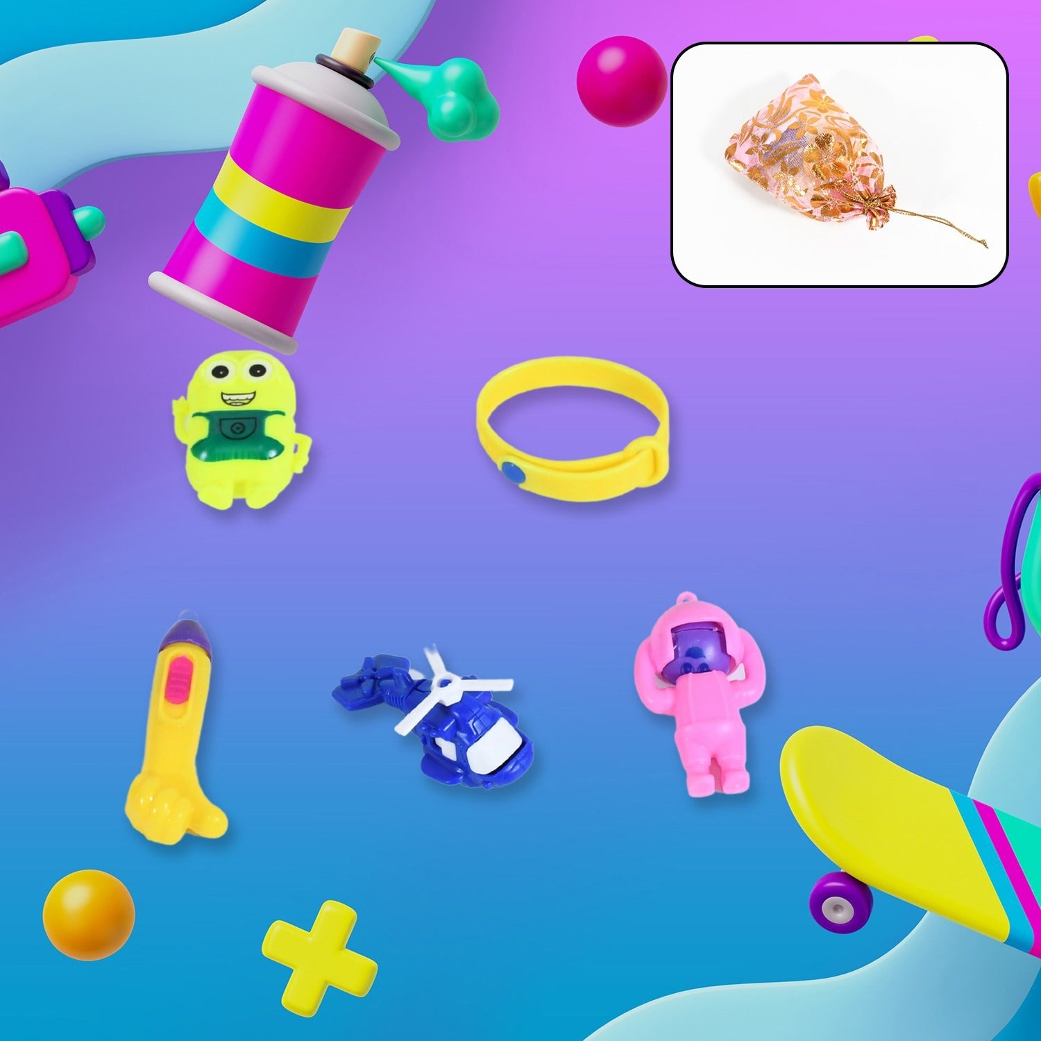 5Pc Toy Combo Kids Best Gift Set Combo Attractive & Unique Toy Combo 5Pc